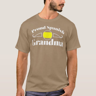 T-shirt Fière grand-mère espagnole Espagne Grande fierté