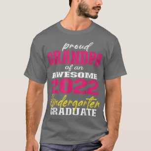 T-shirt Fière grand-père de la maternelle Diplômée 2022 Gr