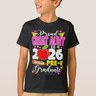 T-shirt Fière grande-tante des mères diplômées de la mater
