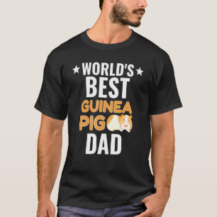 T-shirt Fière Guinée Pig Papa Animal de compagnie Propriét