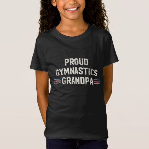 T-Shirt Fière Gymnastique Grandpa Gymnast Fête des pères c