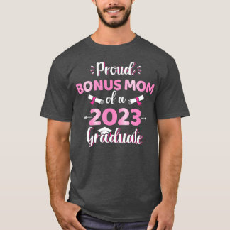 T-shirt Fière maman bonus d'une classe de diplôme senior 2