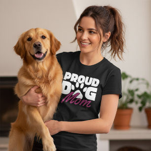 T-shirt Fière Maman de Chien – Patte Mignonne