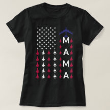 Fière maman de l'armée de l'air épouse maman Usafa
