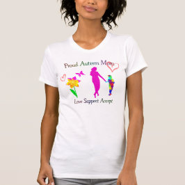 T-shirt Fière maman de l'autisme