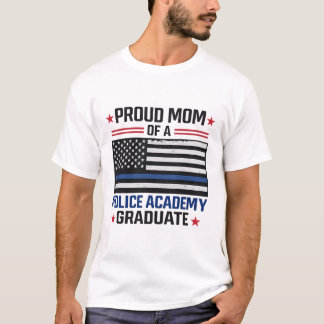 T-shirt « Fière Maman d'un Diplômé de l'Académie d