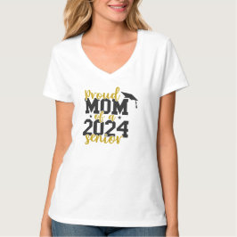 T-shirt Fière Maman D'Un Senior 2024