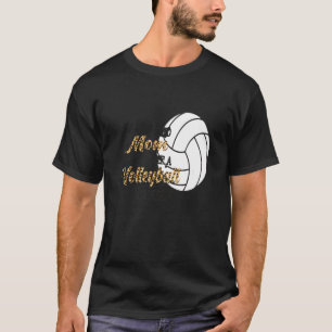T-shirt Fière maman d'un volleyball senior 2023 volleyball