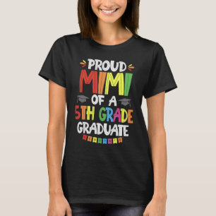 T-shirt Fière Mimi D'Un Cours De Diplôme De 5E Année