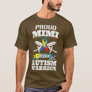 T-shirt Fière Mimi D'Un Ribbon De Sensibilisation Des Guer