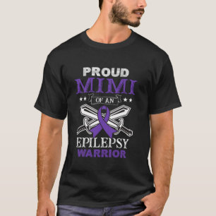 T-shirt Fière Mimi D'Une Famille De Guerriers Épileptiques