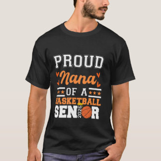 T-shirt Fière Nana d'un diplômé senior de basket-ball 2026