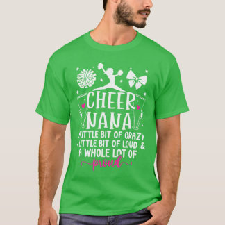 T-shirt Fière Nana Grand-mère fière Nana d'une meneuse de