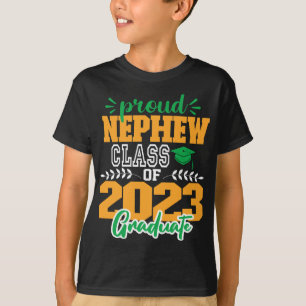 T-shirt Fière NEPHEW d'une classe de SCRIPT MODERNE 2023