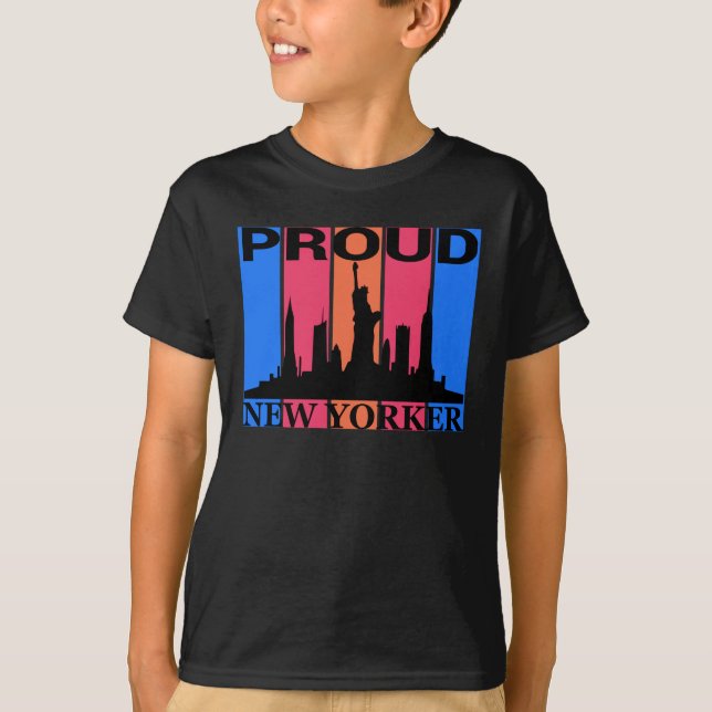 T-shirt Fière New Yorker - New York Lover (Devant)