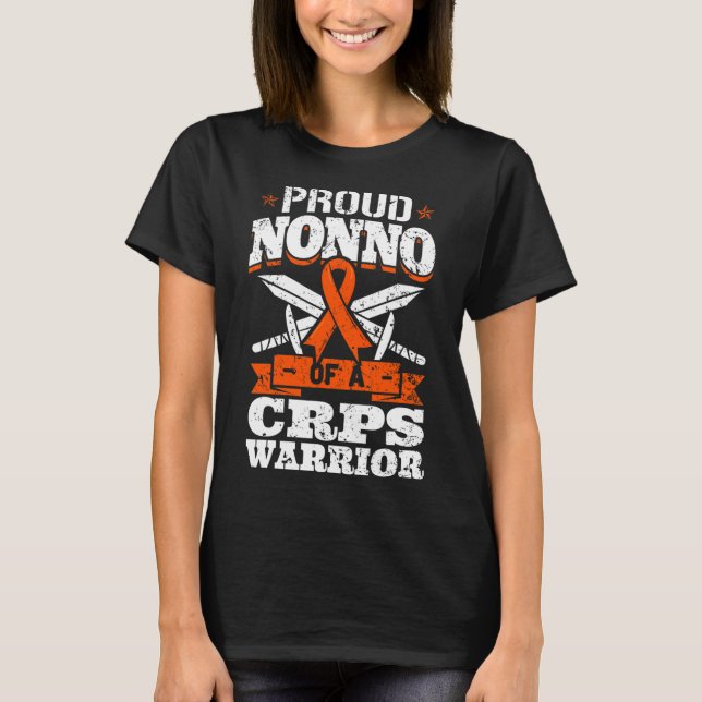 T-shirt Fière Nonno D'Un Militaire Des Crps Warrier Rsd Se (Devant)