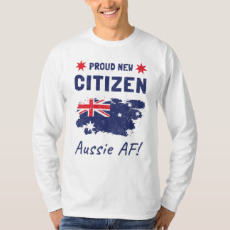 T-shirt Fière nouvelle citoyenne australienne, cérémonie d