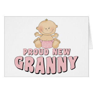 T-shirt fière nouvelle grand-mère