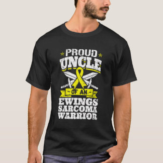 T-shirt Fière Oncle D'Un Ewings Sarcoma Guerrier Sensibili