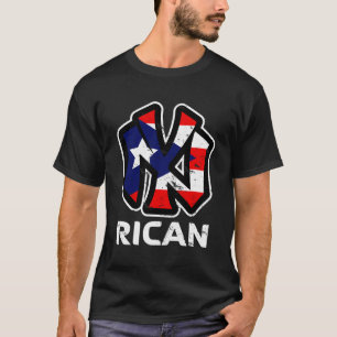 T-shirt Fière Porto Rico Nuyorican