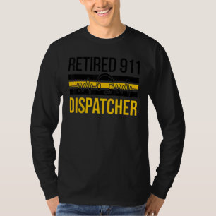 T-shirt Fière retraite de l'agent de dispatching du 911