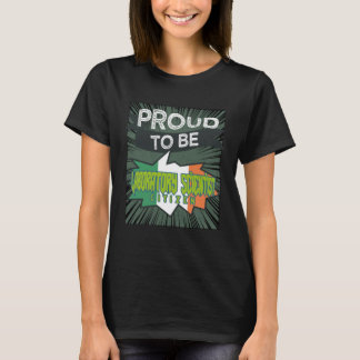 T-shirt Fière scientifique de laboratoire citoyen Soins de