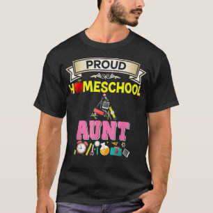 T-shirt Fière Tante À L'École À L'École Maman Mère