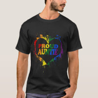 Fière tante LGBT Gay Pride Drapeau de coeur - Mère