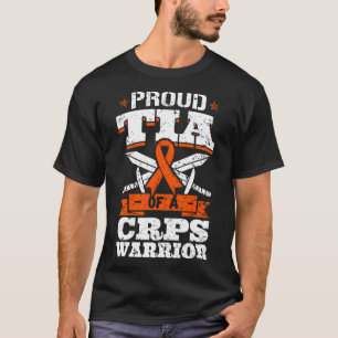 T-shirt Fière Tia D'Un Guerrier du SPRC RSD Sensibilisatio