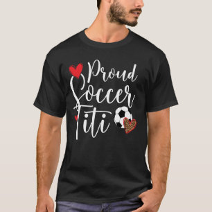 T-shirt Fière Titi de foot d'un joueur de foot Titi