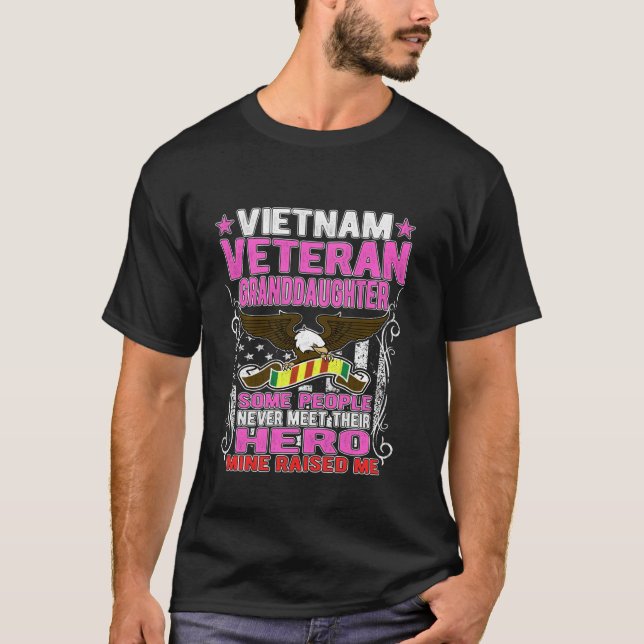 T-shirt Fière Vierge Vierge Vierge Grand-fille Militaire V (Devant)
