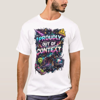 T-shirt Fièrement hors de son contexte
