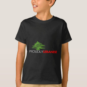 T-shirt Fièrement libanais, libanais et fier - le Liban