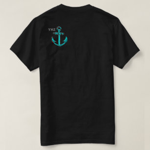 T-shirt Fiers Bluenoser Halifax YHZ Nouvelle-Écosse ancre