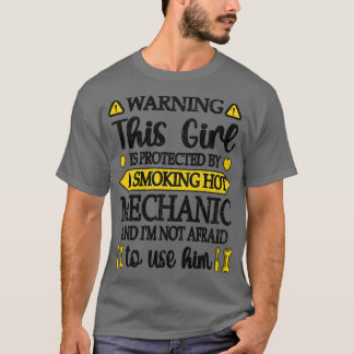 T-shirt Fiers Mécanique Épouse Cadeaux Mécanique Petite am