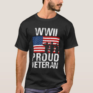 T-shirt Fiers Vétéran 2ème guerre mondiale De La Seconde G