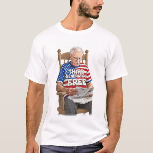 T-shirt Fierté Américaine 3ème Génération 4 Juille