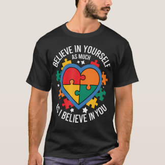 T-shirt Fierté autistique pour le fils Autisme