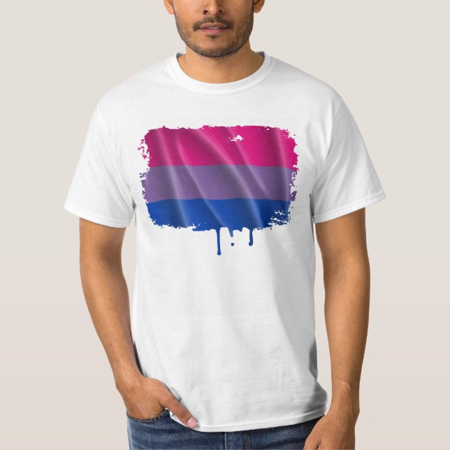 T-SHIRT FIERTÉ BISEXUELLE (Devant)