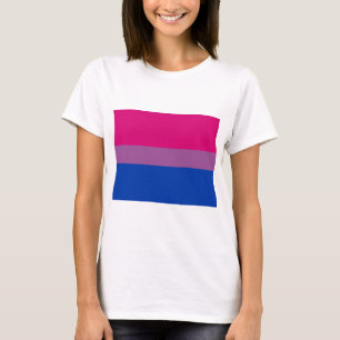 T-shirt Fierté bisexuelle (Drapeau Bi)