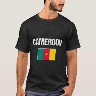 T-shirt Fierté camerounaise Dons Patrimoine Cameroun Drape