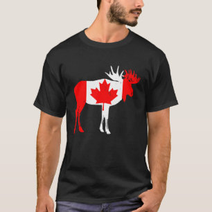 T-shirt Fierté canadienne de l'orignal du Canada