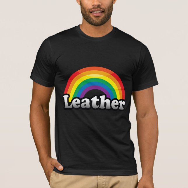 T-SHIRT FIERTÉ CUIR (Devant)