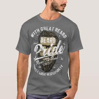 T-shirt Fierté de barbe 12