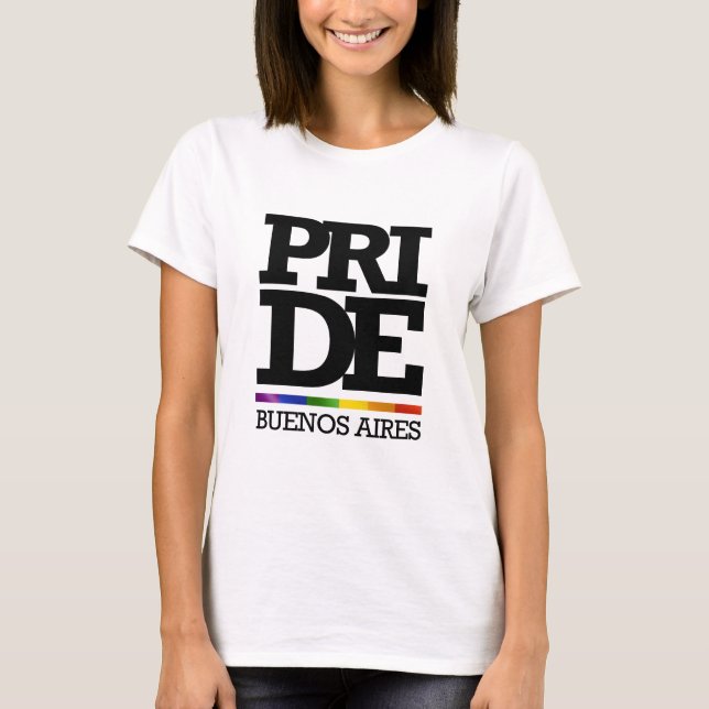 T-SHIRT FIERTÉ DE BUENOS AIRES - .PNG (Devant)