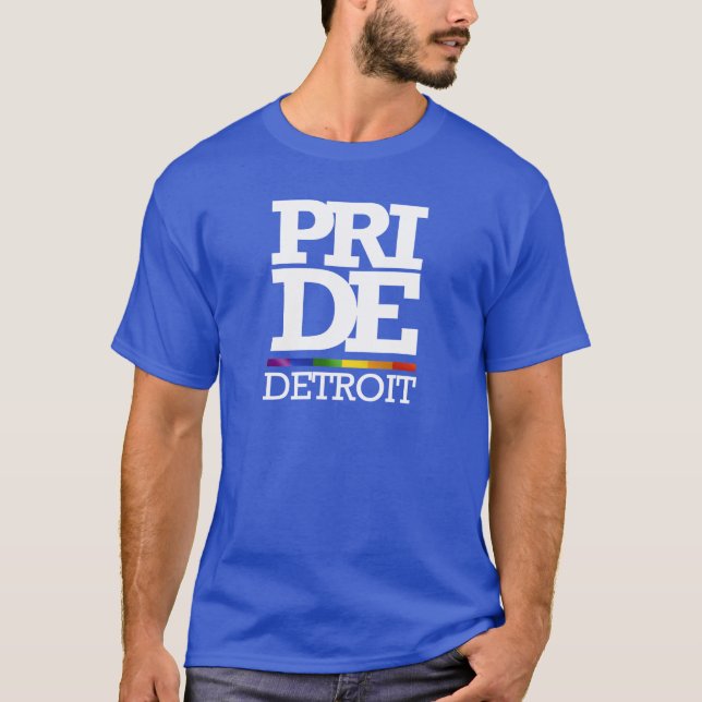 T-shirt FIERTÉ DE DETROIT -- .png (Devant)