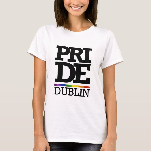 T-SHIRT FIERTÉ DE DUBLIN - .PNG (Devant)