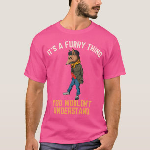T-shirt Fierté de la communauté Furry Animaux Furries Cosp