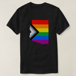 T-shirt Fierté de l'État de l'Arizona LGBTQ Progress Pride