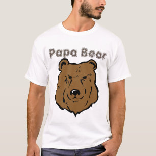 T-shirt Fierté de l'ours Gros Ventre Ours Papa Ours